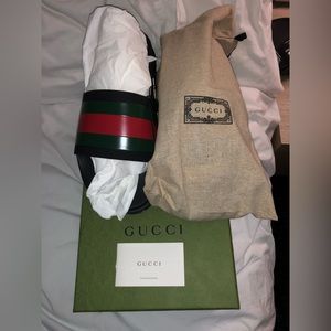 Size 12 Gucci Slides They Are 400$ in the store right Now